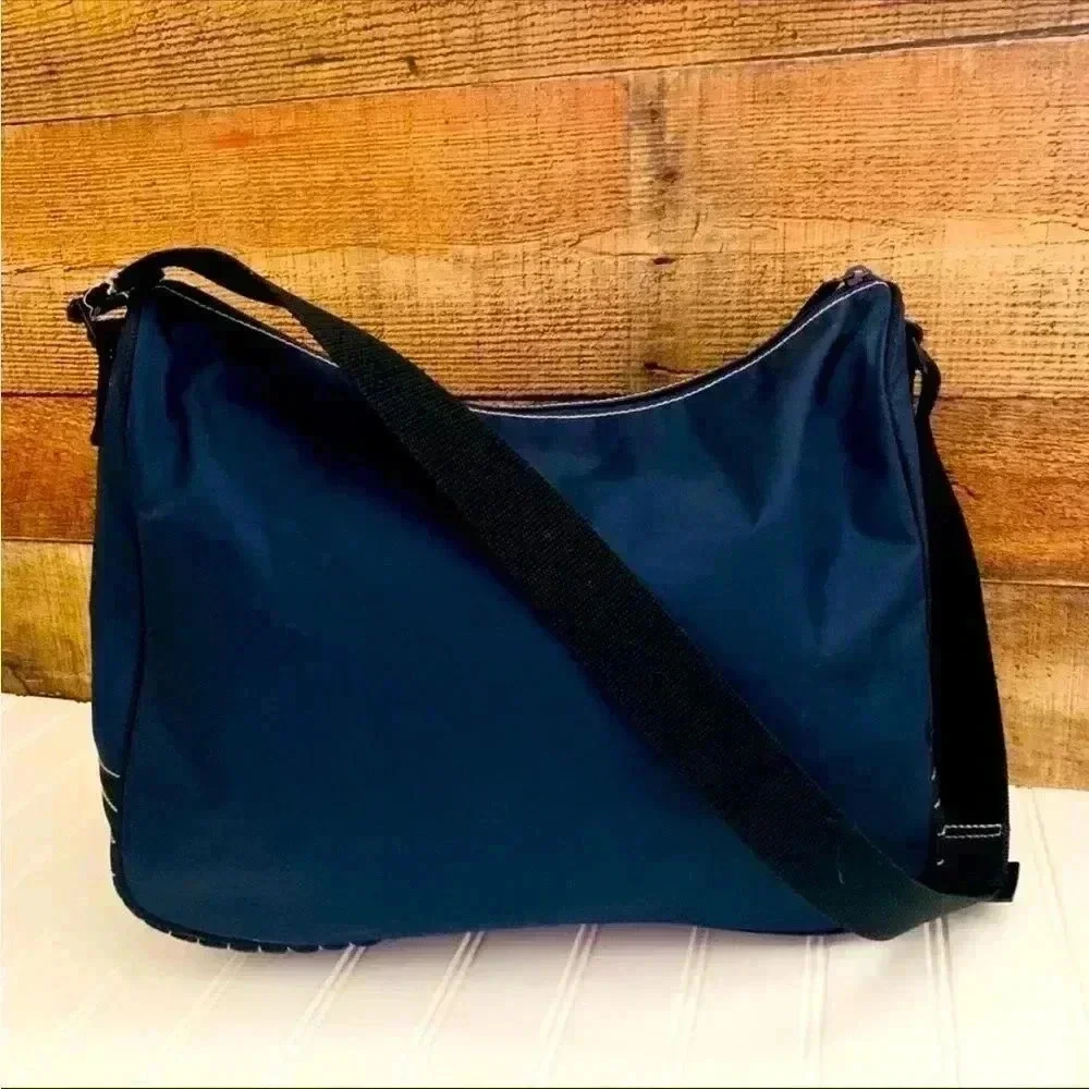 Vintage 90's Ralph Lauren Polo Sport Navy Messenger Bag